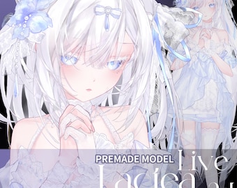 Luctea /Premade Vtuber Model/Fully Rigged 25+exp /VB
