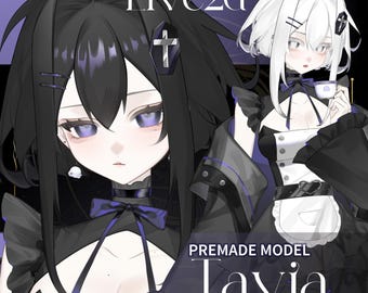 Tavia /Premade Vtuber Model/Fully Rigged 25+ exp /VB/VTS