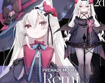 Remi /Premade Vtuber Model/Fully Rigged 10+exp /