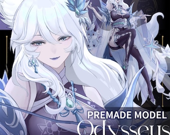 Thalia /Premade Vtuber Model/Fully Rigged