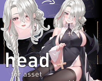 Margaret/ Premade Head Only For Asset /