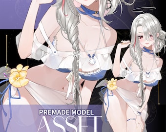 Tide Light / Premade Live2d Outfit Sets / VTS