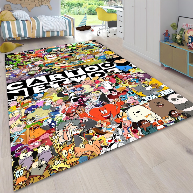 Cartoon Rug - Etsy