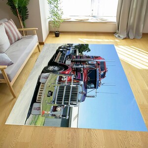 Amerıcan Tırları Halısı, En Hızlı Kamyonlar, Guclu Tırlar, Kırmızı Tır Halısı