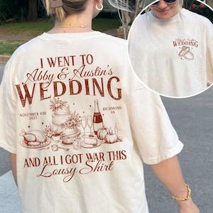 Personalized Bachelorette Shirt, Wedding Shirt, Custom Wedding Toss Social Club, Newly Wed Gift, Thanksgiving Bachelorette, Bridal Party Tee