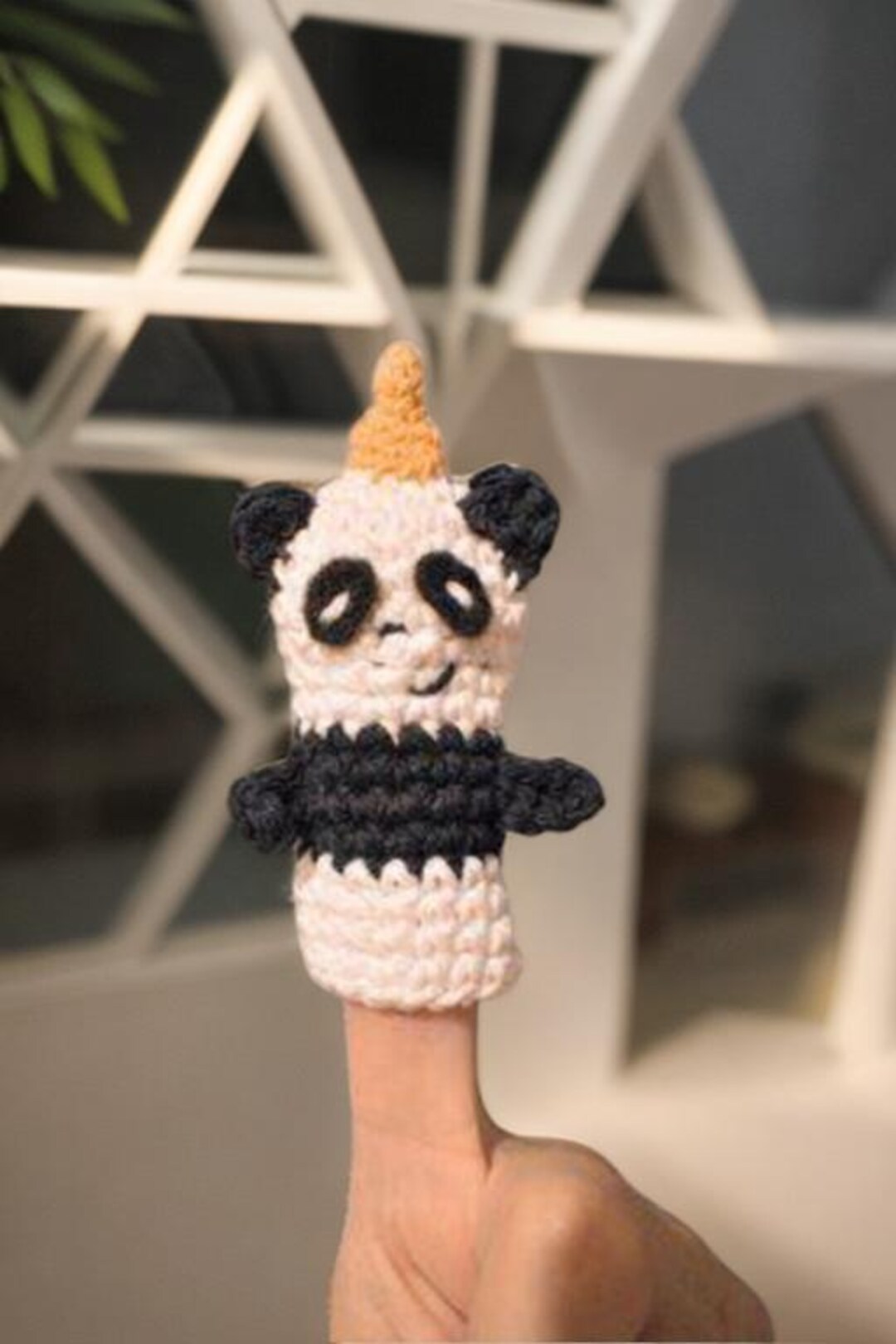50% OFF Panda Hand Puppet Panda Puppet Panda Fleece Handpuppet Animal ...
