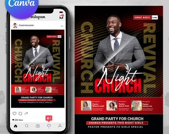 Gospel Night, Prayer Flyer, Church Flyers, Sunday Sermon, Bible Event, Spirit Revival, Worship Service, Revival night, Christian Event