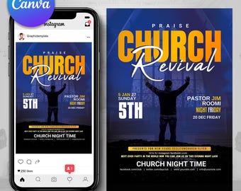 Worship Flyer, Church Invite, Faithful Assembly, Bible Teaching Flyer, Praise Worship, Revival Flyer, Sunday Praise, Gospel service Flyer