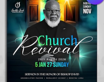 Bishop Church Flyer, Pastoral Anniversary, Church Canva Template, Shepherds Day Celebration Flyer, Pastor Appreciation, Church Honor Service
