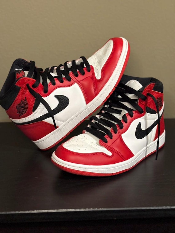 エアジョーダン1ヘリテージ　シカゴカスタム 36 AIR JORDAN1 Heritage ~Chicago CUSTOM~ Does the toe paint peel