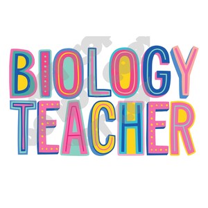 Insegnante di biologia Scuola media Scuola superiore Giorni di squadra Spirito di squadra PNG Carattere carino e luminoso per la stampa