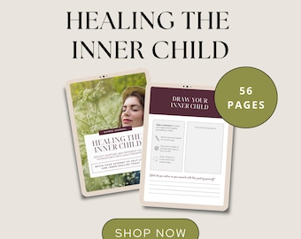 Inner Child Healing Journal – A Gentle Guide to Emotional Growth & Self-Love