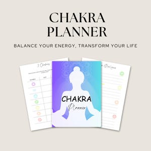 Chakra Planner – Balance Your Energy, Transform Your Life