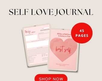 Self Love Journal – A 30-Day Journey Toward Confidence, Clarity & Inner Peace