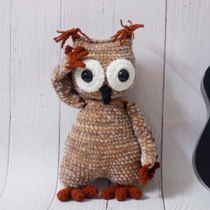 Owl Crochet Pattern, Amigurumi Mini Magical Animal Crochet PDF Ebook, Crochet Sorcerer Owl Pattern