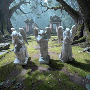Weeping Angel Figure - Etsy