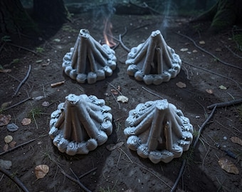 TTRPG Tabletop campfire outdoor terrain roleplaying dungeons and dragons campsite pathfinder