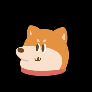Shiba inu Dog Face Cartoon Portrait PNG, Cute Dog Cartoon PNG, Dog Breed Cartoon, Shiba inu Cartoon, Dog Cartoon PNG, Gift for Her