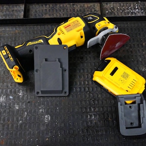 DeWalt 20V Batteriehalter Wandhalterung | 3D gedruckter Werkzeughalter | Werkstatt Werkstatt Organizer