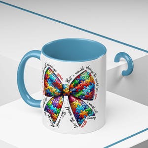 Autism Awareness Coffee Mug: Inspirational Ceramic Drinkware