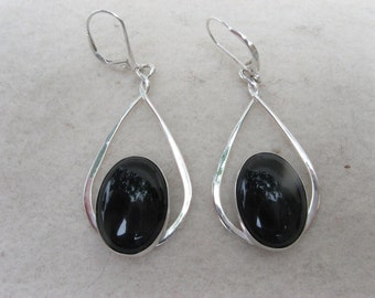 Black Onyx Earrings