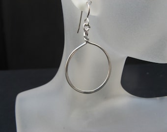 Sterling Silver Circle / Hoop  Earrings