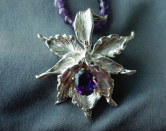 Orchard Pendant with Amethyst