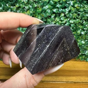 Natural Fluorite with Pyrite Freeform | Pyrite in Fluorite | Polished Fluorite with Pyrite | Healing Crystal | Metaphysical Gift