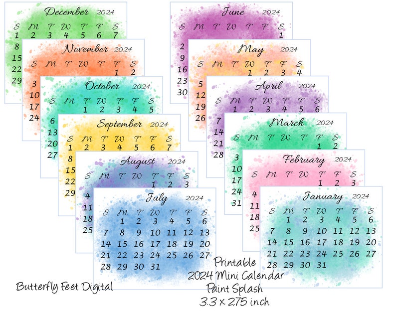 2024 Purse Calendar Lolly Rachele