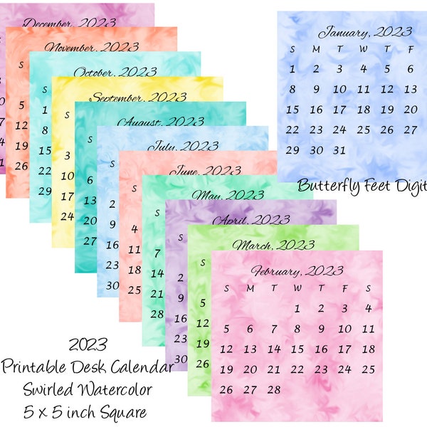 Printable 5x5 - Etsy