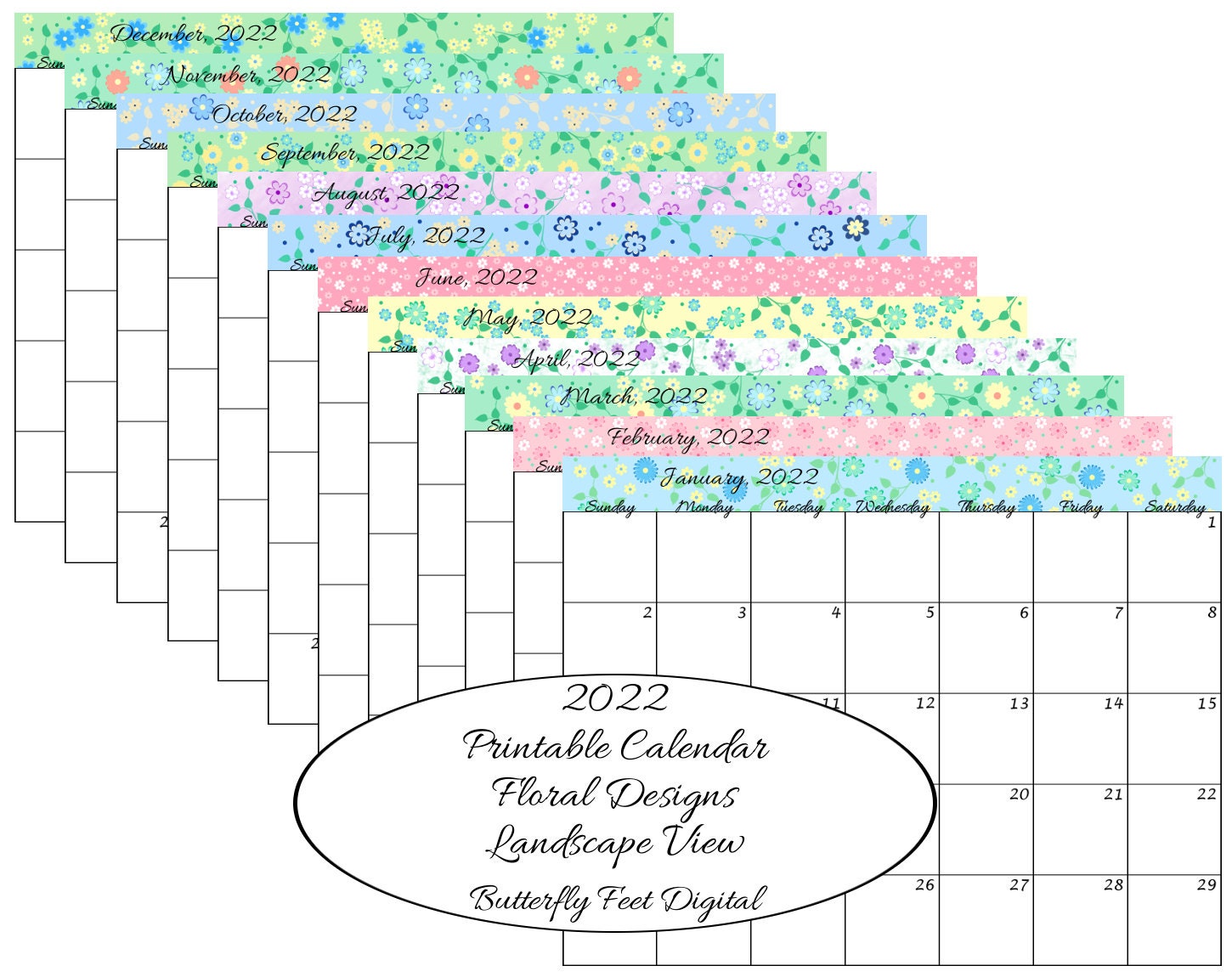 monthly printable calendar 2022 monthly printable calendar 2022