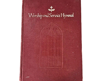 Anbetung und Dienst Hymnal 1977 Hoffnung, die Co. HC Kirche-Schule Haupt-Red