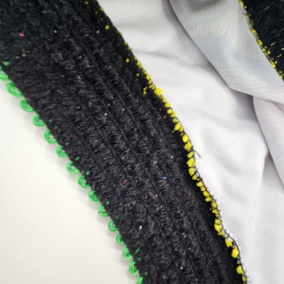 Abstract Colorful Mosaic Boho Sequin Festival Bin… - image 6