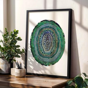 Pine Cone-Inspired Pathology Cross-Section Art Print | Nature Meets Histology | Pathology Digital Art | Biology Fashion