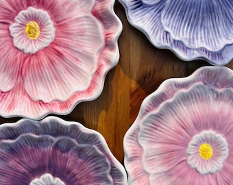 Wildflowers Floral Dessert Plates (Set of 4)