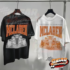 Vintage McLaren F1 Graphic Tee: Comfort Colors Ring-Spun Cotton