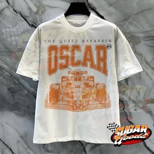 Oscar Piastri F1 Racing-T-shirt: McLaren Graphic Comfort Colors-shirt