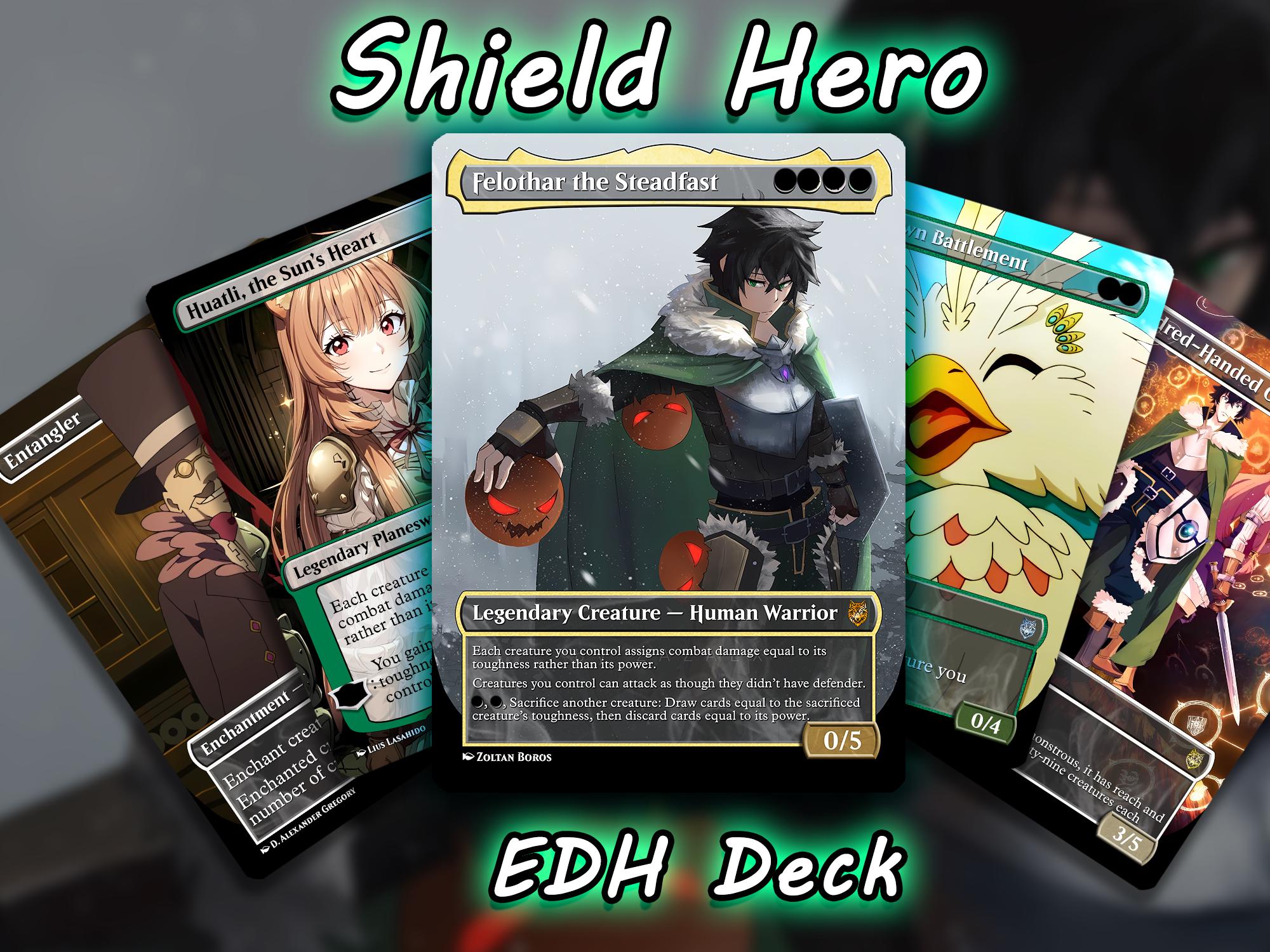 Shield Hero Naofumi Iwatani Custom Commander Deck – Abzan EDH