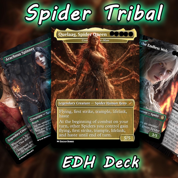 Talia EDH Spider Tribal