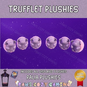 Palia Trufflet Plushies - Wooly Pig Trufflet Plushie - Pig In blanket Plush - Wrapped Piggy Plushie - Cute Piglet Plushie - Palia Plushies