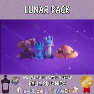 Lunar Palia Plushies Pack - Lunar New Year - Maji Market - Naga Plush - Rat Plush - Dragon Plush - Hot Pot - Chapaa Plush - Palia Plushies