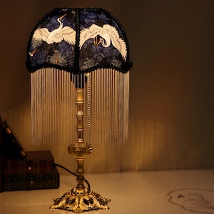 ヴィンテージ ペンダントライト　 Hollywood Regency Lamp Hollywood Regency Hanging Lamp with Iridescent Glass vintage