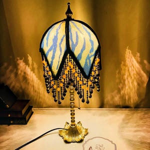 Vintage Tiger Lamp - Etsy