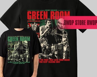Green Room Horror Movie T-shirt (2015) Unisex Horror Punk Band Film Tees