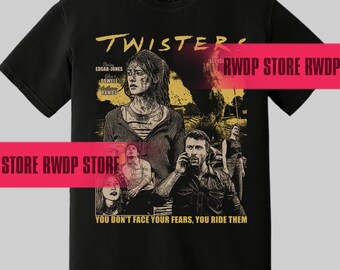 Twisters Movie T-shirt 2024 Action film Tee