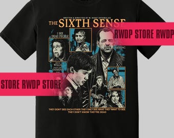 The Sixth Sense Movie T-Shirt: M. Night Shyamalan Horror Film Tee
