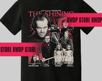 The Shining Movie T-shirt (1980) 80s Horror Film Shirt