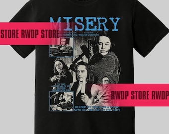 Misery Horror Movie T-shirt 1990 Horror Film Tees