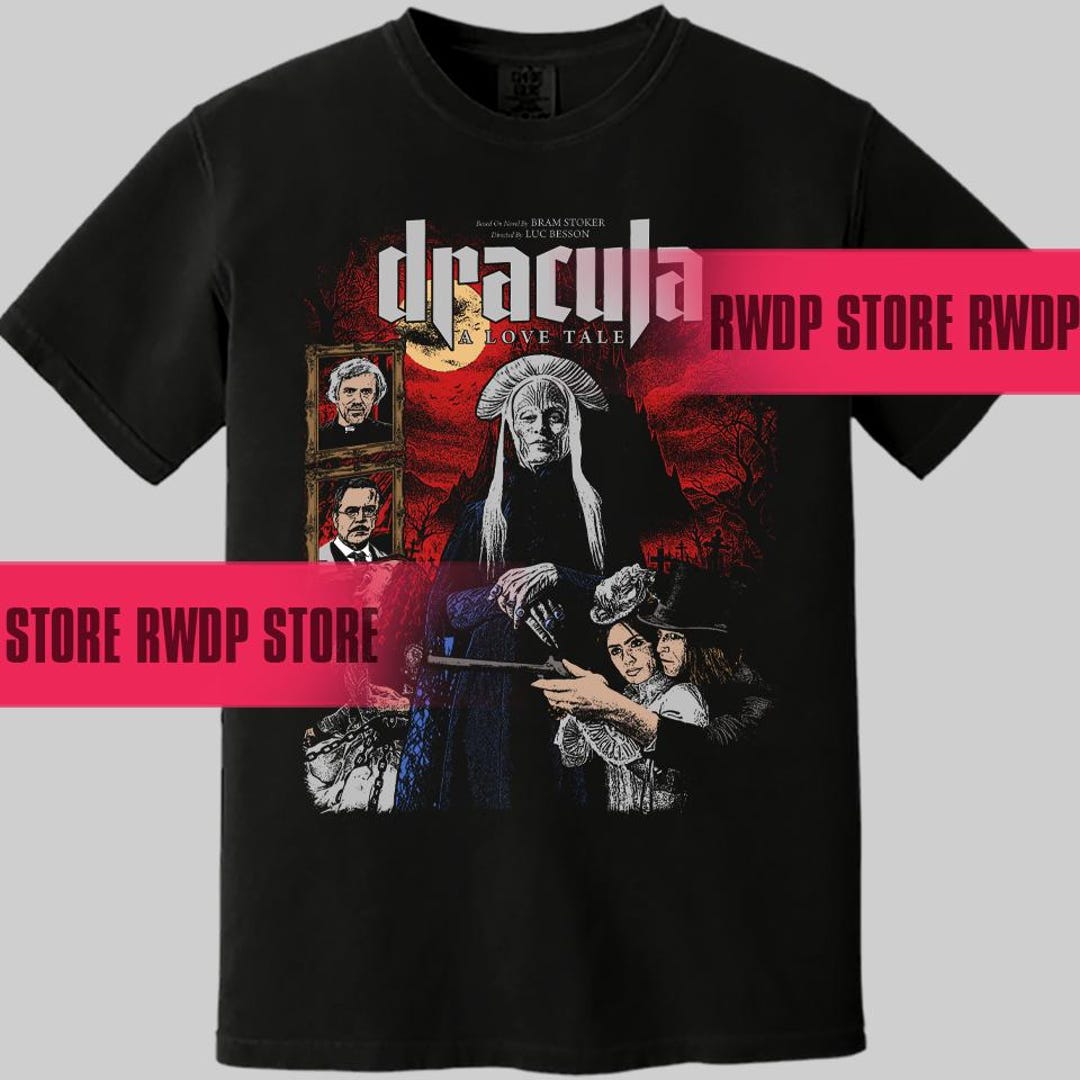 Dracula A Love Tale 2025 Movie T-shirt Luc Besson Dracula Horror