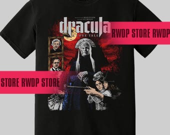 Dracula A Love Tale 2025 Movie T-shirt Luc Besson Dracula Horror Film T shirt